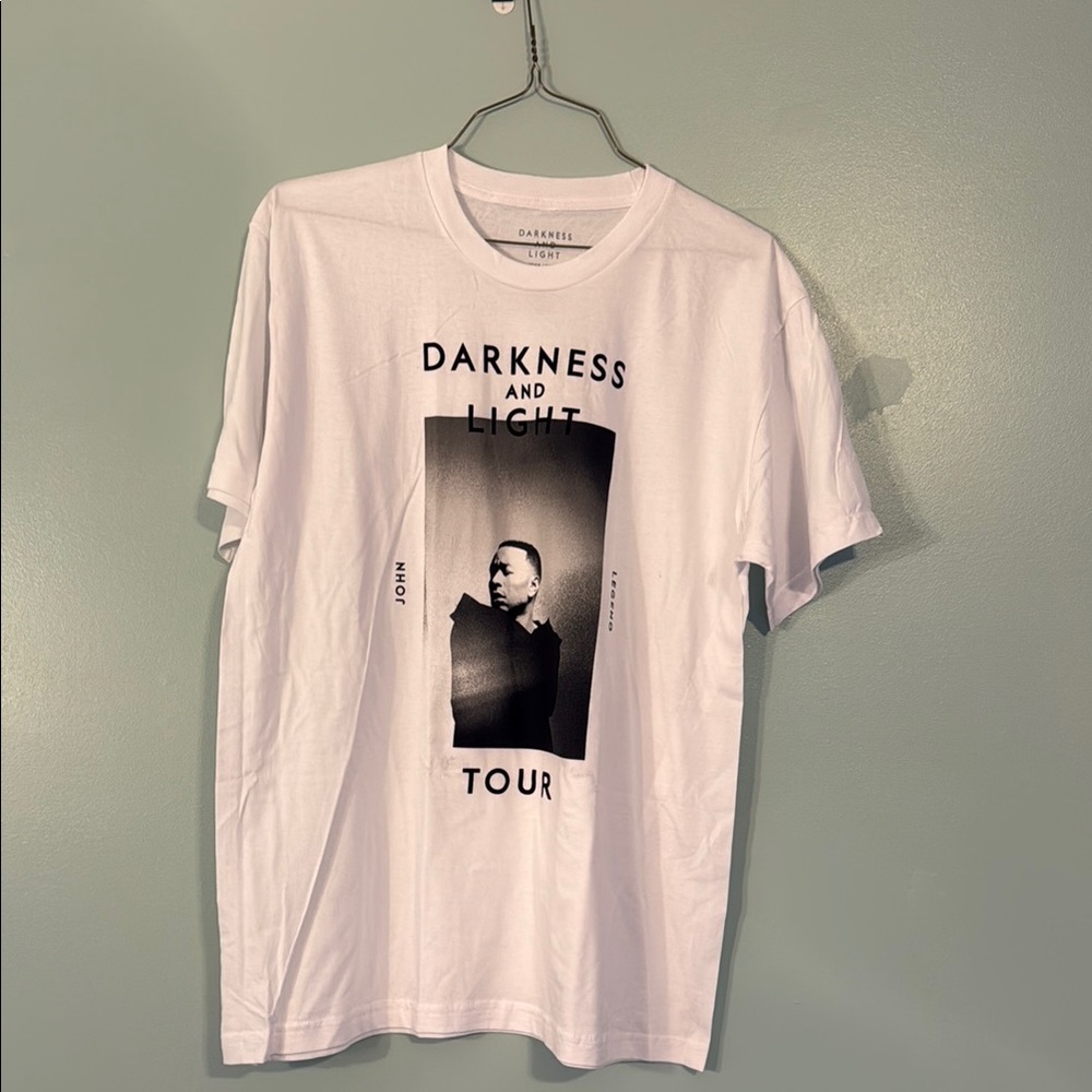 John Legend -Darkness and Light Tour t-shirt -Brand New